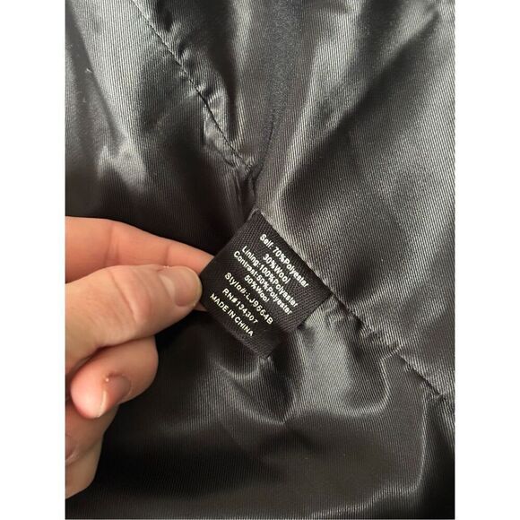 Line & Dot JOHN COAT size S Gray Open Front Revolve - Picture 12 of 14